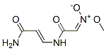 3-[[(Methyl-aci-nitro)acetyl]amino]propenamide 结构式