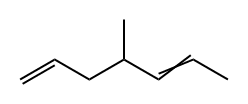 4-METHYL-1,5-HEPTADIENE 结构式