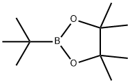 叔丁基硼酸-2,3-二甲基丁二醇酯 结构式