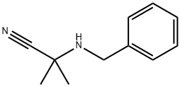 2-(Benzylamino)-2-methylpropanenitrile 结构式