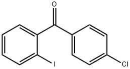 4'-氯-2-碘代苯甲酮 结构式