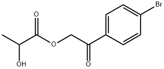 p-BroMophenacyl Lactate 结构式