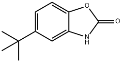 5-tert-Butyl-1,3-benzoxazol-2(3H)-one 结构式