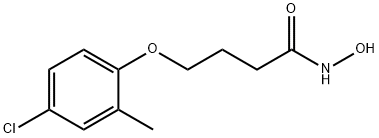 4-(4-氯-2-甲基苯氧基)-N-羟基丁酰胺 结构式