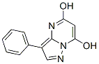 3-PHENYL-5,7-DIHYDROXYPYRAZOLO(1,5-A)PYRIMIDINE 结构式