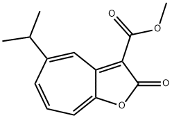 5-Isopropyl-3-(methoxycarbonyl)-2H-cyclohepta[b]furan-2-one