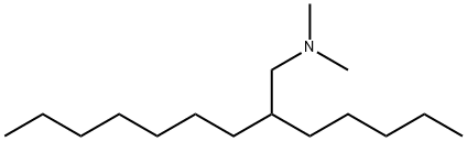 N,N-Dimethyl-2-pentylnonylamine 结构式