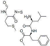 N-formylmethionine-thioamide-leucyl-phenylalanine methyl ester 结构式