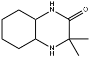 3,3-二甲基-1,4,4A,5,6,7,8,8A-八氢喹喔啉-2-酮 结构式