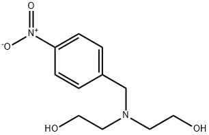 2,2'-(p-Nitrobenzylimino)di-ethanol 结构式
