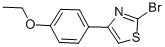 2-BROMO-4-(4-ETHOXY-PHENYL)-THIAZOLE 结构式