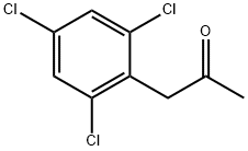 1-(2,4,6-Trichlorophenyl)propan-2-one 结构式