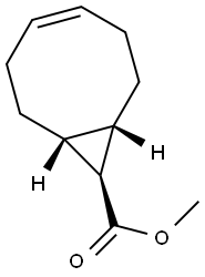 Methyl(1R,8S,9R,Z)-bicyclo[6.1.0]non-4-ene-9-carboxylate 结构式