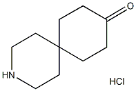 3-氮杂螺[5.5]十一烷-9-酮盐酸盐 结构式