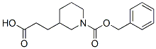 1-CBZ-3-哌啶丙酸 结构式