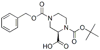 (R)-1-BOC- 4-CBZ-2-哌嗪甲酸 结构式