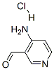 3-醛基-4-氨基吡啶盐酸盐 结构式