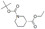 (R)-1-BOC-3-哌啶甲酸乙酯 结构式