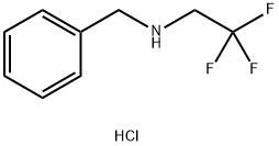 N-苄基-2,2,2-三氟乙胺盐酸盐 结构式