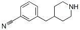4-(3-氰基苄基)哌啶盐酸盐 结构式