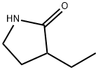 3-乙基吡咯烷-2-酮 结构式