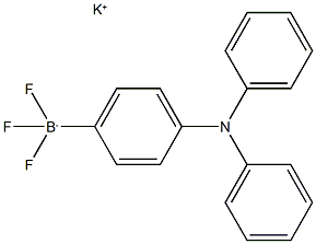 Potassium [4-(diphenylamino)-phenyl]trifluoroboranuide 结构式