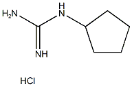 N-环戊基胍盐酸盐 结构式