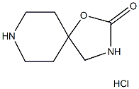 (1-氧-3,8-二氮杂螺[4,5]癸烷-2-酮)盐酸盐 结构式