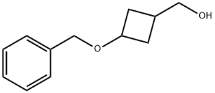 3-(苄氧基)环丁基]甲醇 结构式