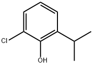 2-氯-6-异丙基苯酚 结构式