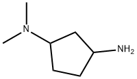 N1,N1-二甲基环戊烷-1,3-二胺 结构式