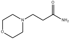 3-(4-Morpholinyl)propanamide 结构式