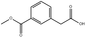 2-(3-(METHOXYCARBONYL)PHENYL)ACETIC ACID 结构式