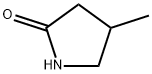 4-甲基-2-吡咯烷酮 结构式