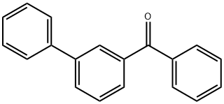 二苯-3-基(苯)甲酮 结构式