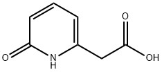 2-(6-羟基吡啶-2-基)乙酸 结构式