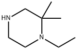 1-乙基-2,2-二甲基哌嗪 结构式