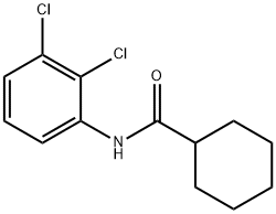 N-(2,3-dichlorophenyl)cyclohexanecarboxamide 结构式