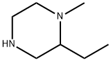2-乙基-1-甲基哌嗪 结构式
