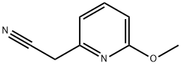 6-甲氧基吡啶-2-乙腈 结构式