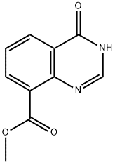 3,4-二氢-4-氧代喹唑啉-8-甲酸甲酯 结构式