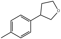 3-对甲苯基四氢呋喃 结构式