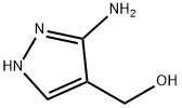 3-氨基-4-羟基甲基吡唑 结构式