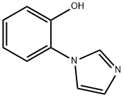 2-(咪唑-1-基)苯酚 结构式