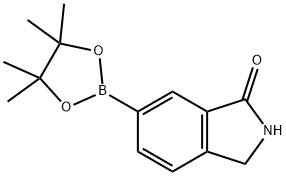 1-异吲哚酮-6-硼酸频哪醇酯 结构式