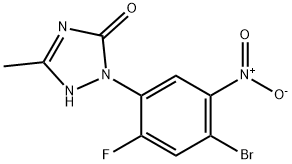 2-(4-Bromo-2-fluoro-5-nitrophenyl)-1,2-dihydro-5-methyl-3H-1,2,4-triazol-3-one