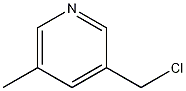 3-(氯甲基)-5-甲基吡啶盐酸盐 结构式