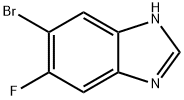 5-溴-6-氟-1H-苯并咪唑 结构式