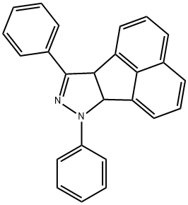 7,9-diphenyl-7,9a-dihydro-6bH-acenaphtho[1,2-c]pyrazole 结构式