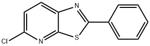 5-氯-2-苯基噻唑[5,4-B]并吡啶 结构式